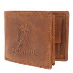 Aquarius Zodiac Sign Men's Wallet