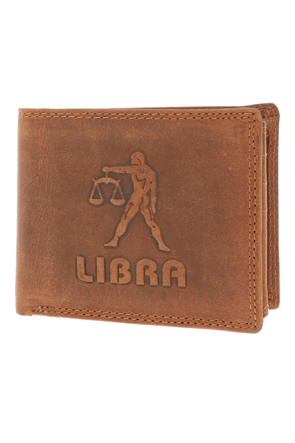 Libra Zodiac Sign Hunter Wallet