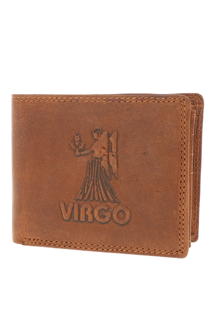 Virgo Zodiac Sign Men's Hunter Wallet