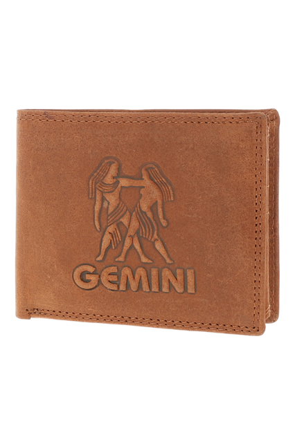 Gemini Zodiac Sign Men's Wallet