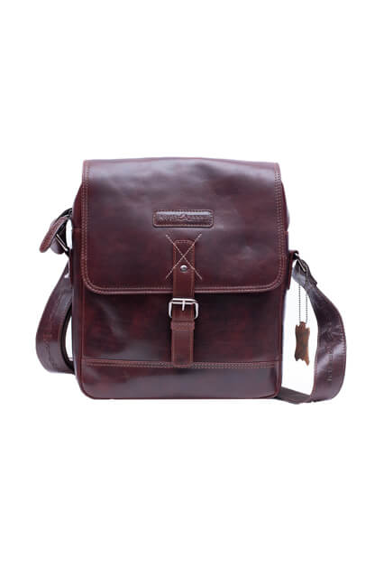 80102- Unisex Leather Sling Bag