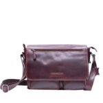 80105 - Leather Business & Laptop Bag