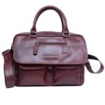 80106-Men's Leather Business Bag