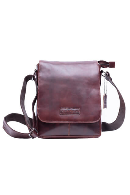 80107-Leather Sling Bag