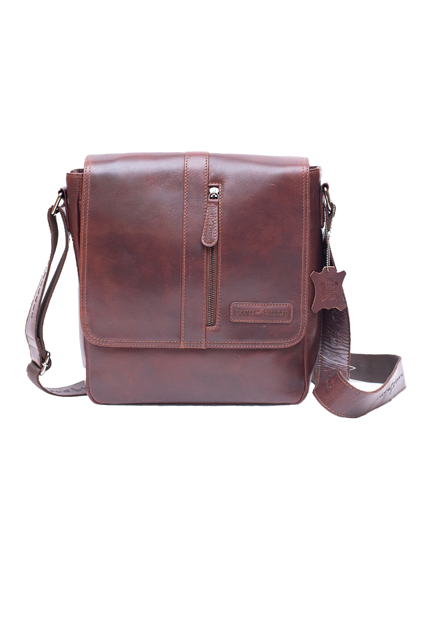 80108- Unisex Leather Sling Bag