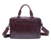 80110- Leather Business Cum Laptop Bag