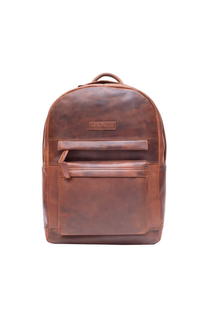 80112- Men's Leather Backpack