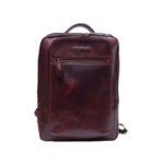 80121-Leather Backpack Bag Cum Backpack