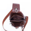 8014- Men's Leather Backpack - Image 3