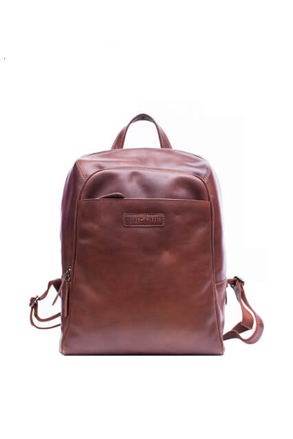 Men's Leather Backpack