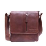Unisex Leather Sling Bag