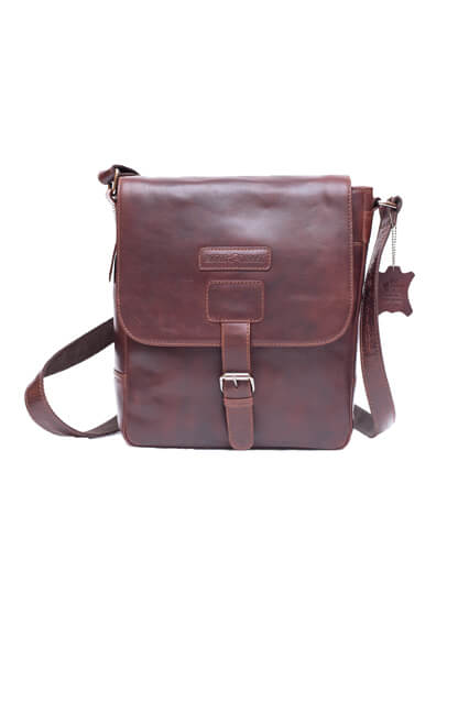 8074- Leather Sling Bag