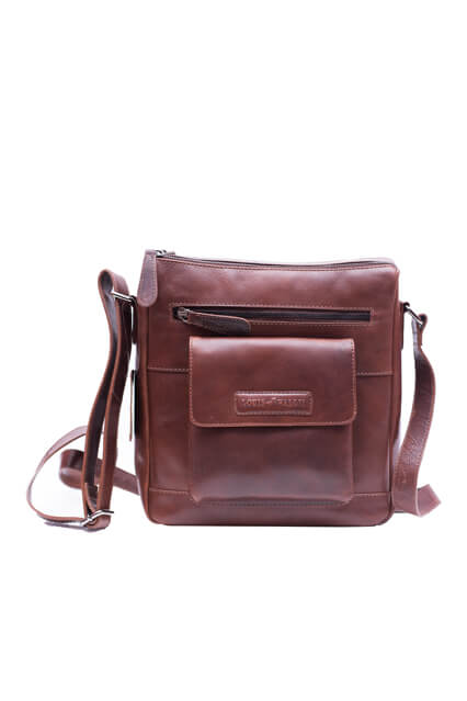 Men's Leather Sling Bag