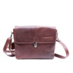 Men's Leather Messenger Bag