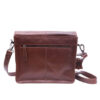 8908- Men's Leather Messenger Bag - Image 2