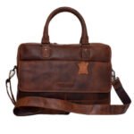 80109- Leather Laptop Bag