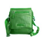 80132-Green Leather Sling Bag