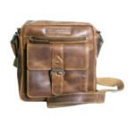 8029- Tan Leather Sling Bag