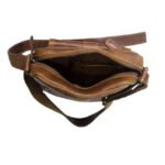 8029- Tan Leather Sling Bag