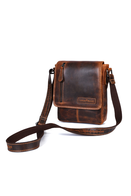 8021-Leather Sling Bag